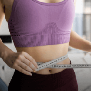 woman losing weight after using Vital Flex Core